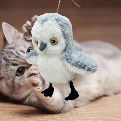 Interactive Cat Flapping Bird