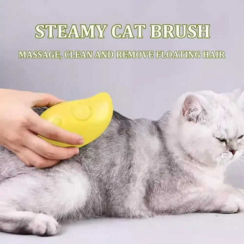 Steamy Pet Brush Hair RemovalPawsyTrailSteamy Pet Brush Hair RemovalWhy This Popular Pet Brush Has Made It onto Every Cat Owner's 2024 Wishlist
"No more dreaded cat baths that leave your hands scratched. No more loose fur on my couch