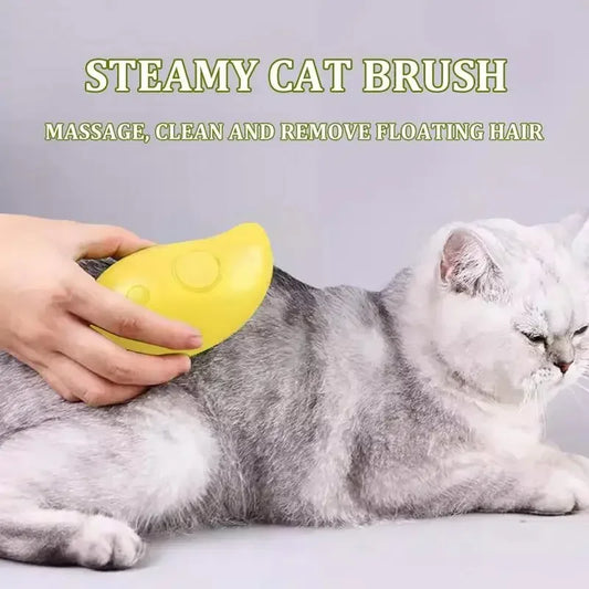 Steamy Pet Brush Hair Removal