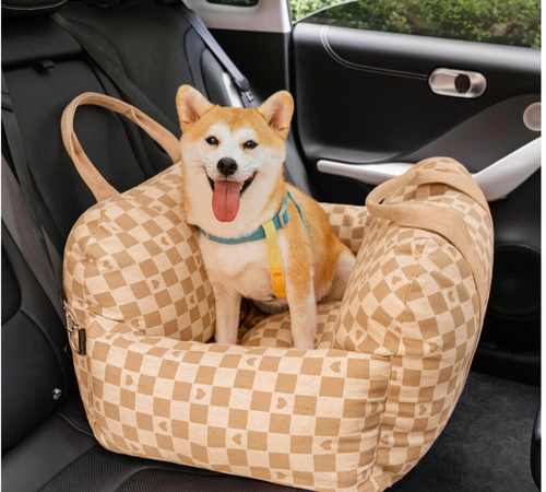 Dog Car Seat Bed -PawsyTrailDog Car Seat Bed - First ClassPRODUCT FEATURES














Keeping your dog safe

Adjustable safety leashes &amp; fixing seat belts. Built-in safety buckle to combine with dog collar










