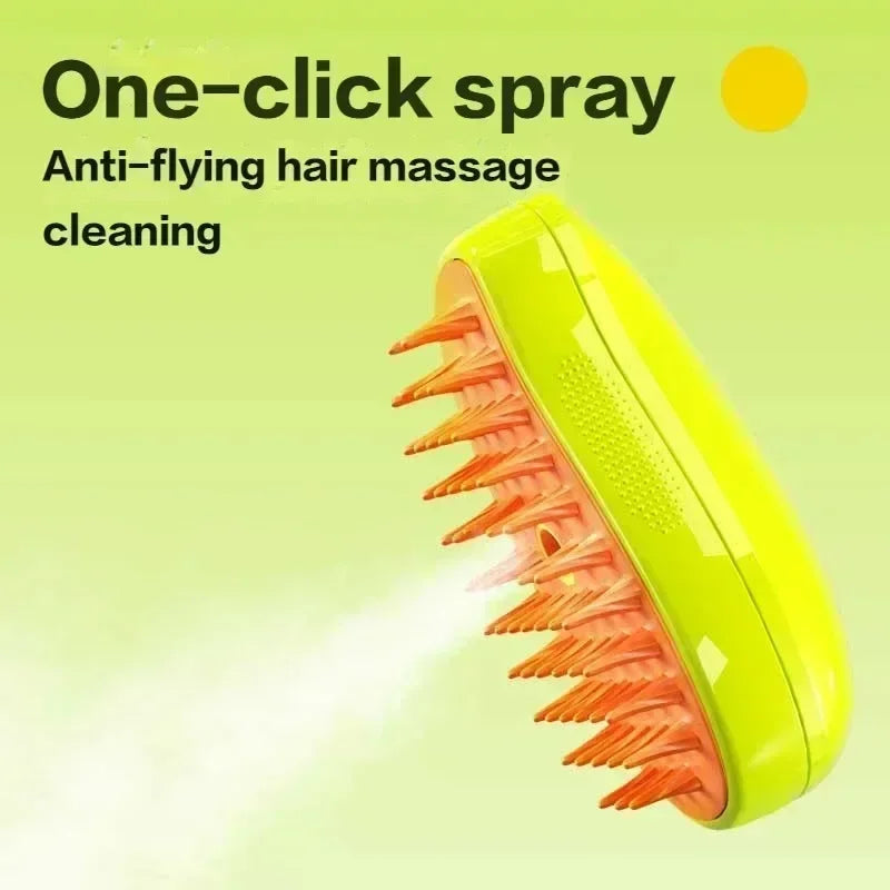 Steamy Pet Brush Hair Removal