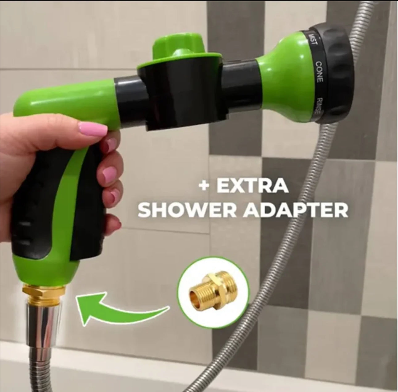 Portable Dog Washer & Shampoo Sprayer