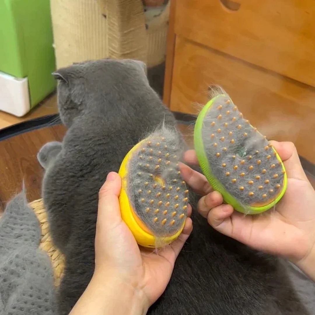 Steamy Pet Brush Hair Removal