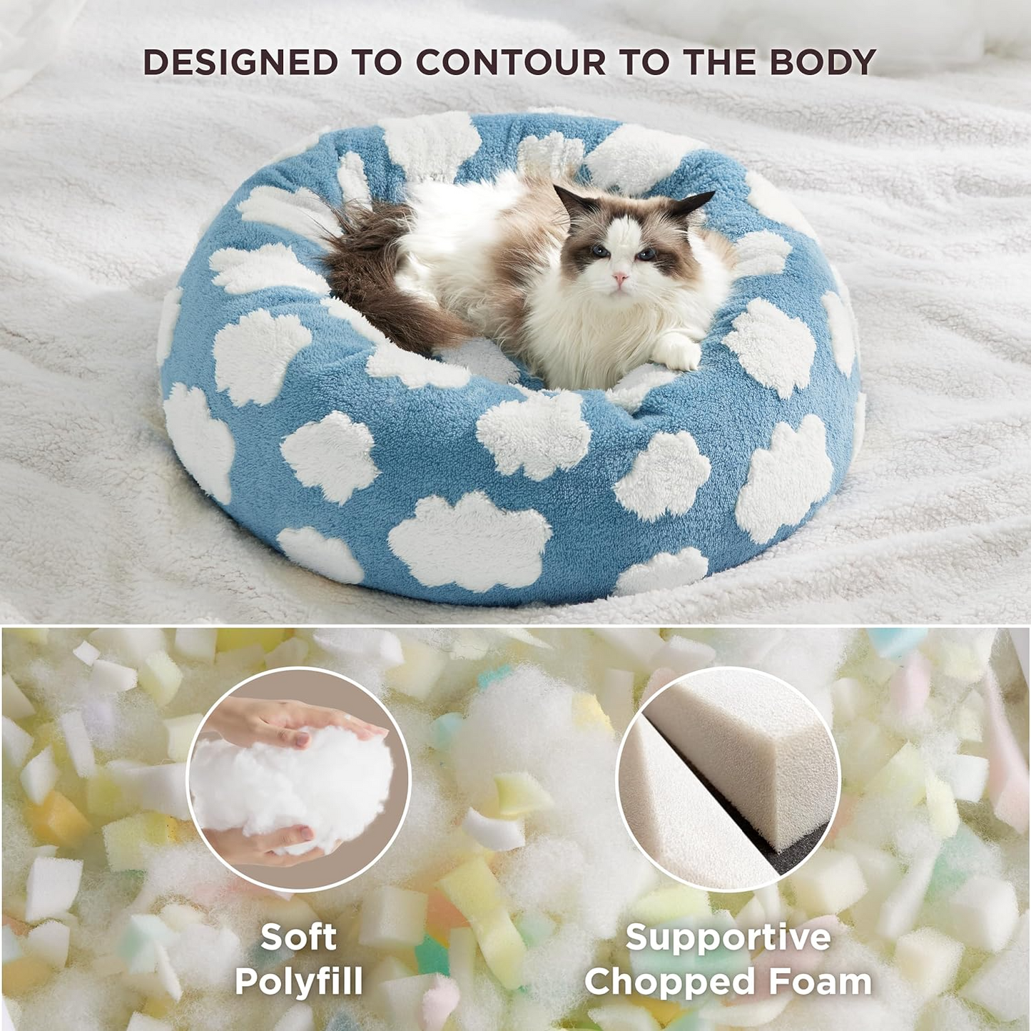 Lesure Calming Donut Bed