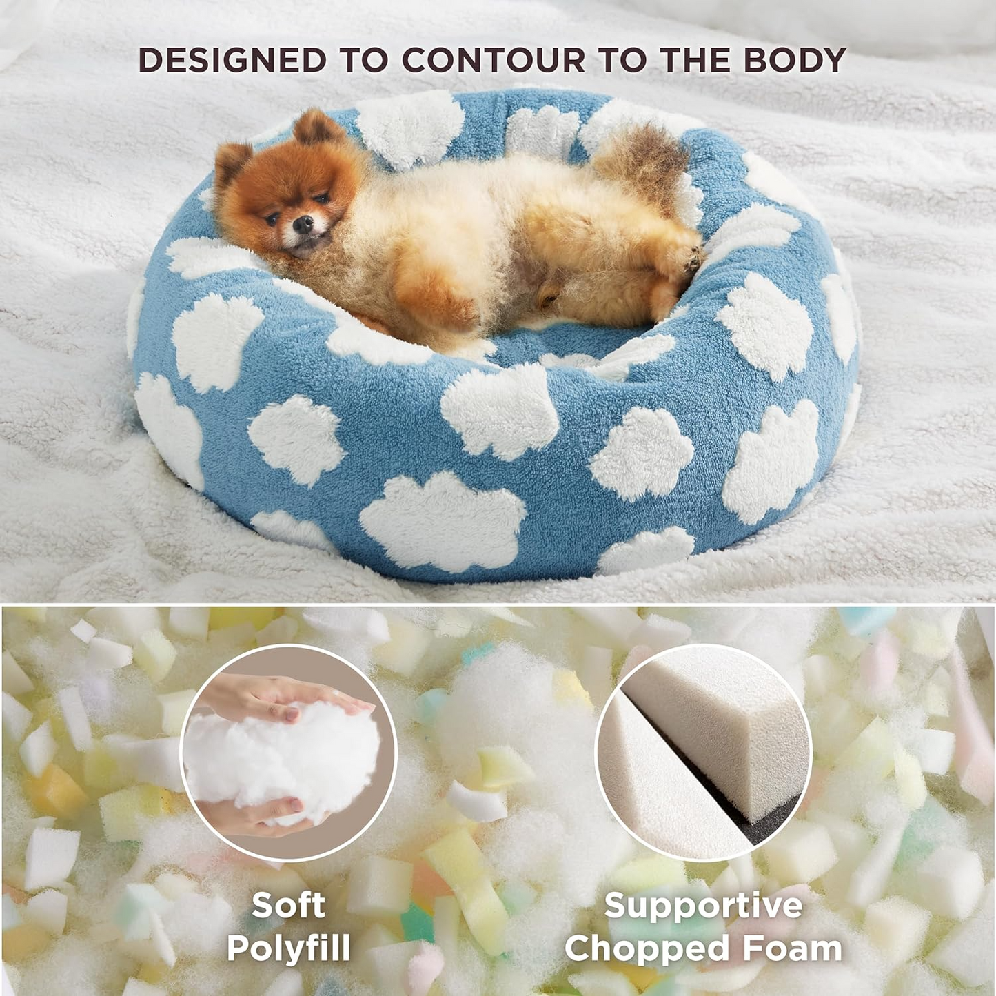 Lesure Calming Donut Bed