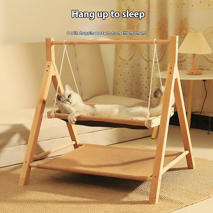 Pet Cat Hammock Double-layer