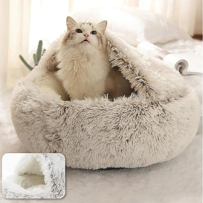 High Quality Soft Plush Cat Bed