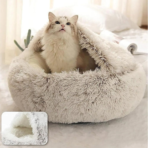 Soft Plush Pet BedPawsyTrailSoft Plush Pet Bed