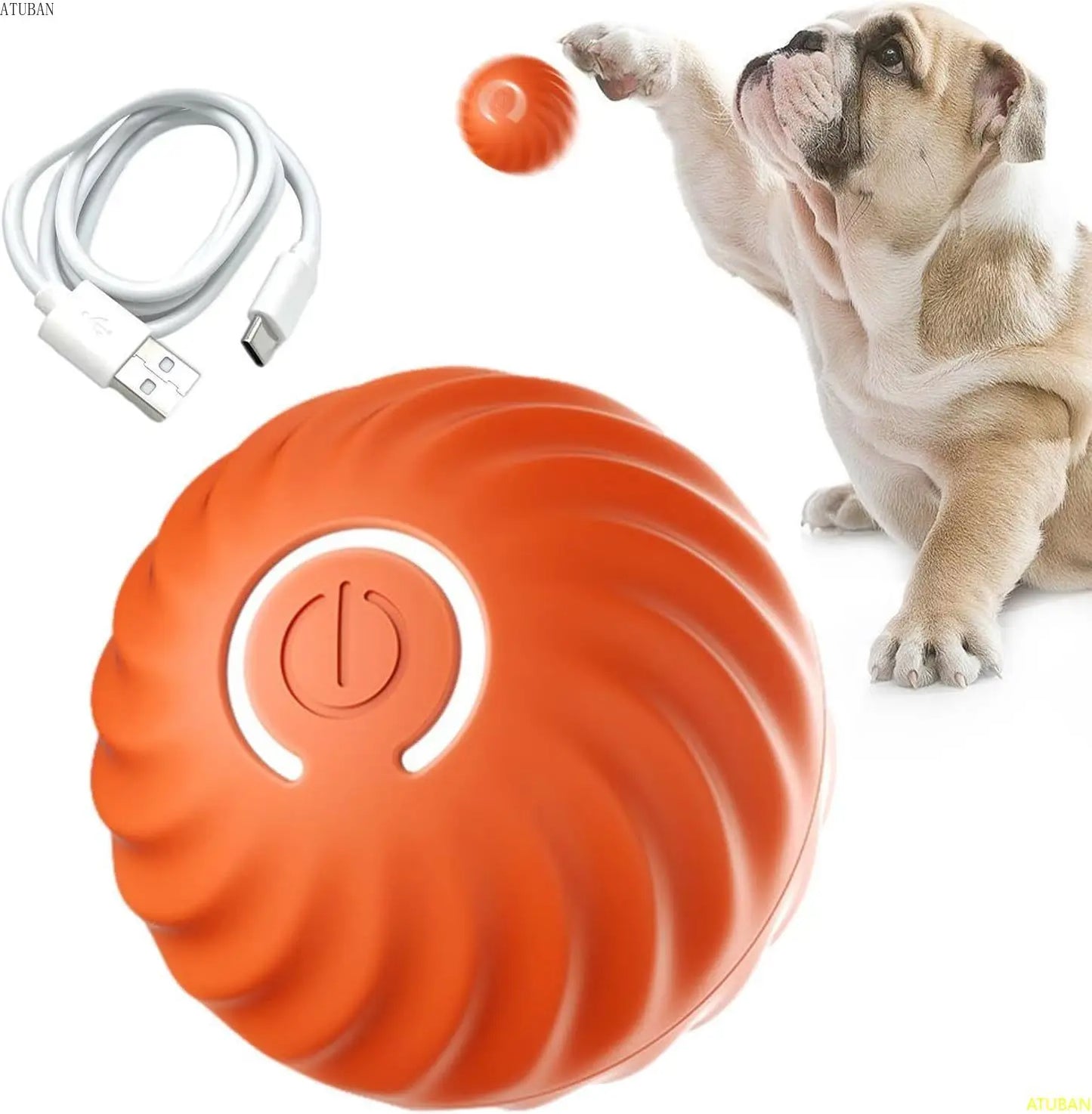 PawsyTrail™ Auto Ball