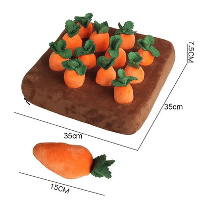 Carrot Farm Dog Toy