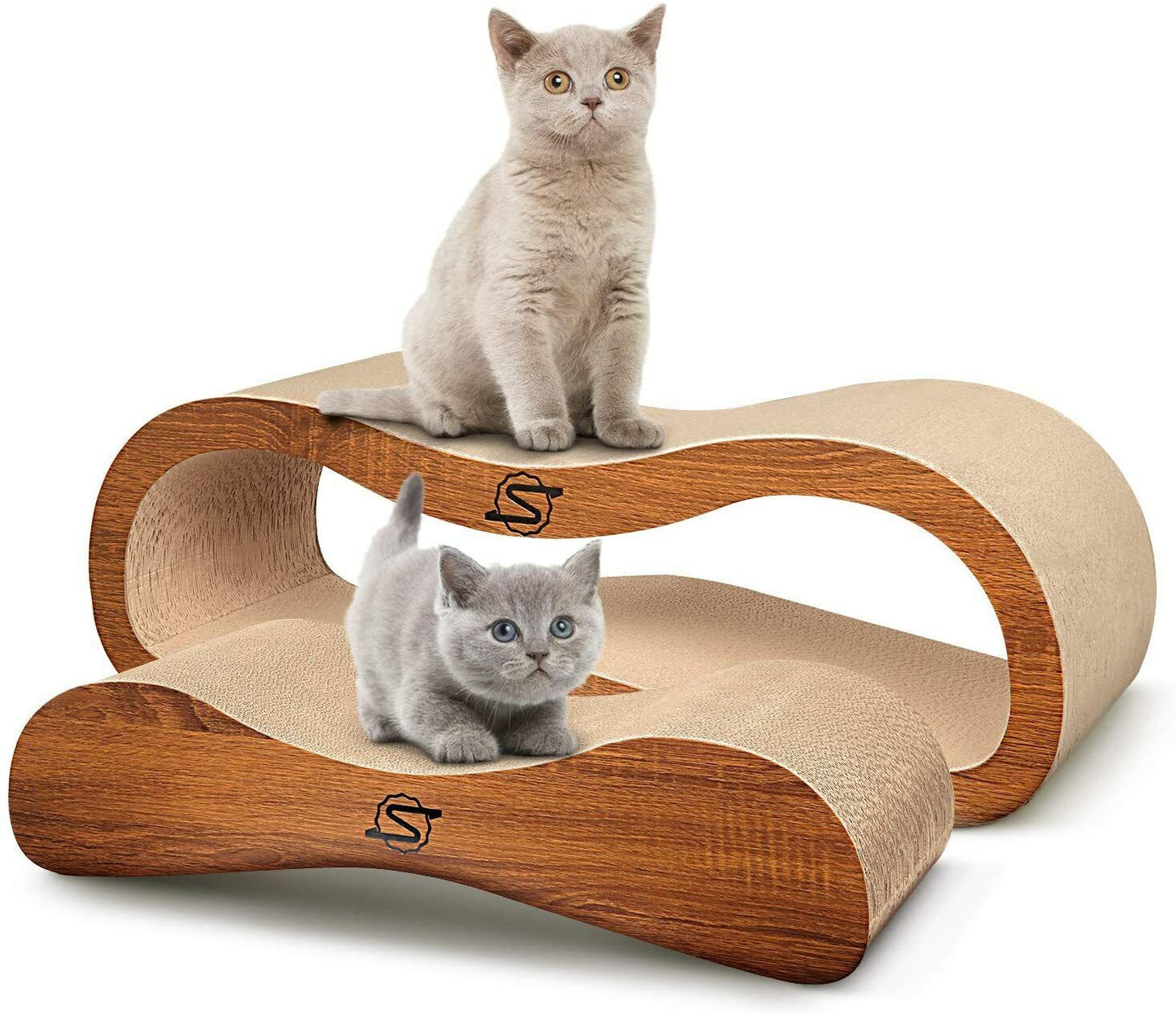 Relaxing Bed Cat Scratcher Cardboard Catnip