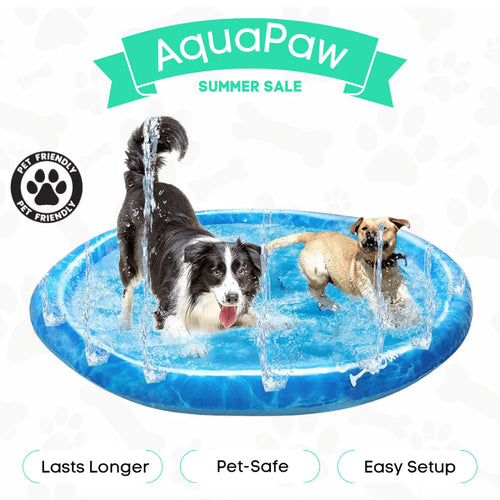 AquaPawPawsyTrailAquaPawKeep Your Pup Cool &amp; Happy!
Introducing AquaPaw—the ultimate summer essential for your furry friend! Treat them to endless fun and refreshment with our Dog Sprin